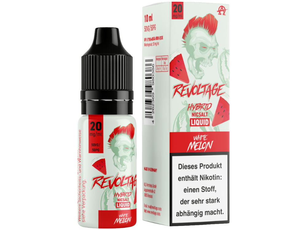 Revoltage - Hybrid Nikotinsalz Liquid - Frisches Melonenaroma