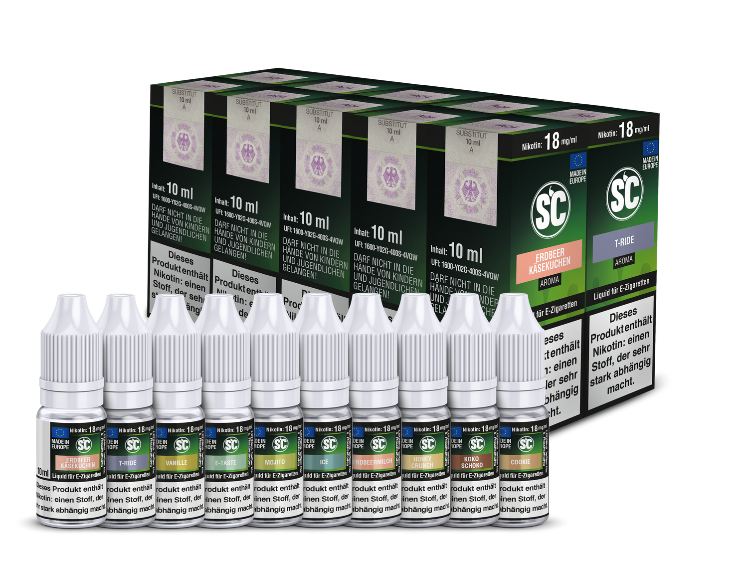 Gourmet Probierbox E-Zigaretten Liquid Mit Vielfalt Entdecken