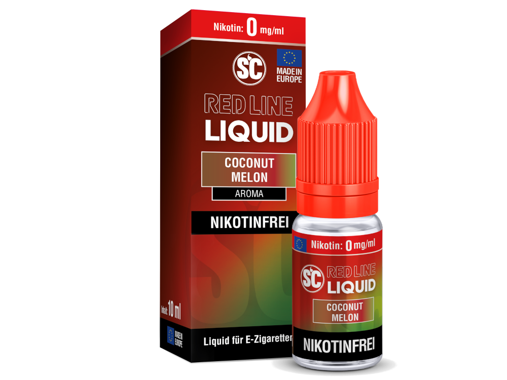 SC - Red Line - Coconut Melon Nikotinsalz Liquid Aroma Genuss
