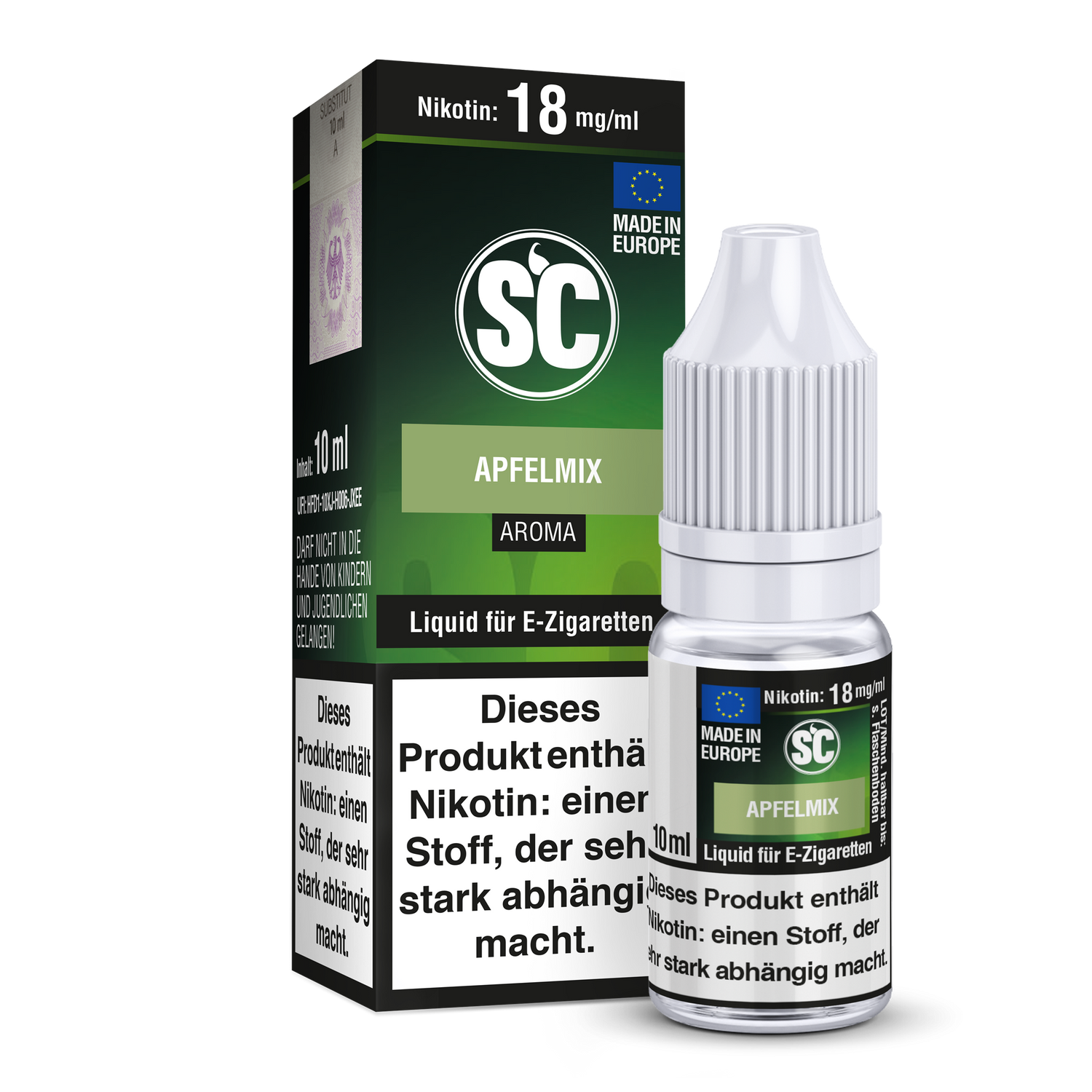 Apfelmix E-Zigaretten Liquid für Fruchtigen Genuss