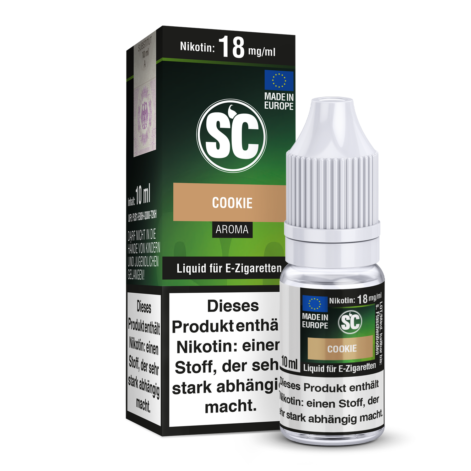 Cookie E-Zigaretten Liquid für Intensiven Keksgenuss