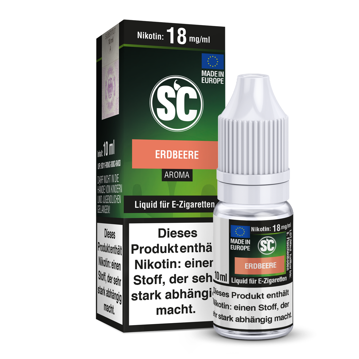 Erdbeere E-Zigaretten Liquid für Intensiven Genuss