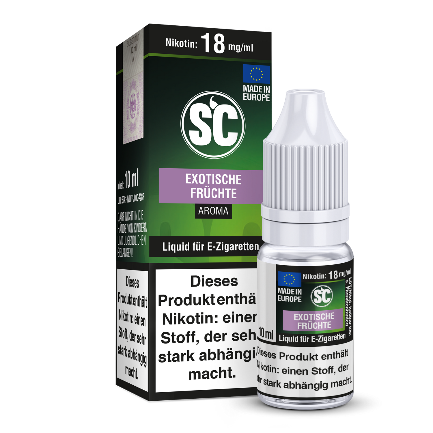 Exotische Früchte E-Zigaretten Liquid für intensiven Genuss