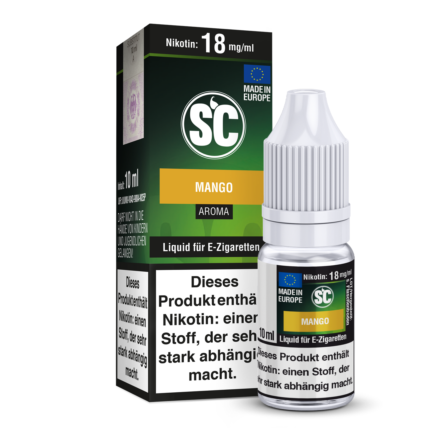 SC Liquid - Mango Geschmack für intensives Dampfen