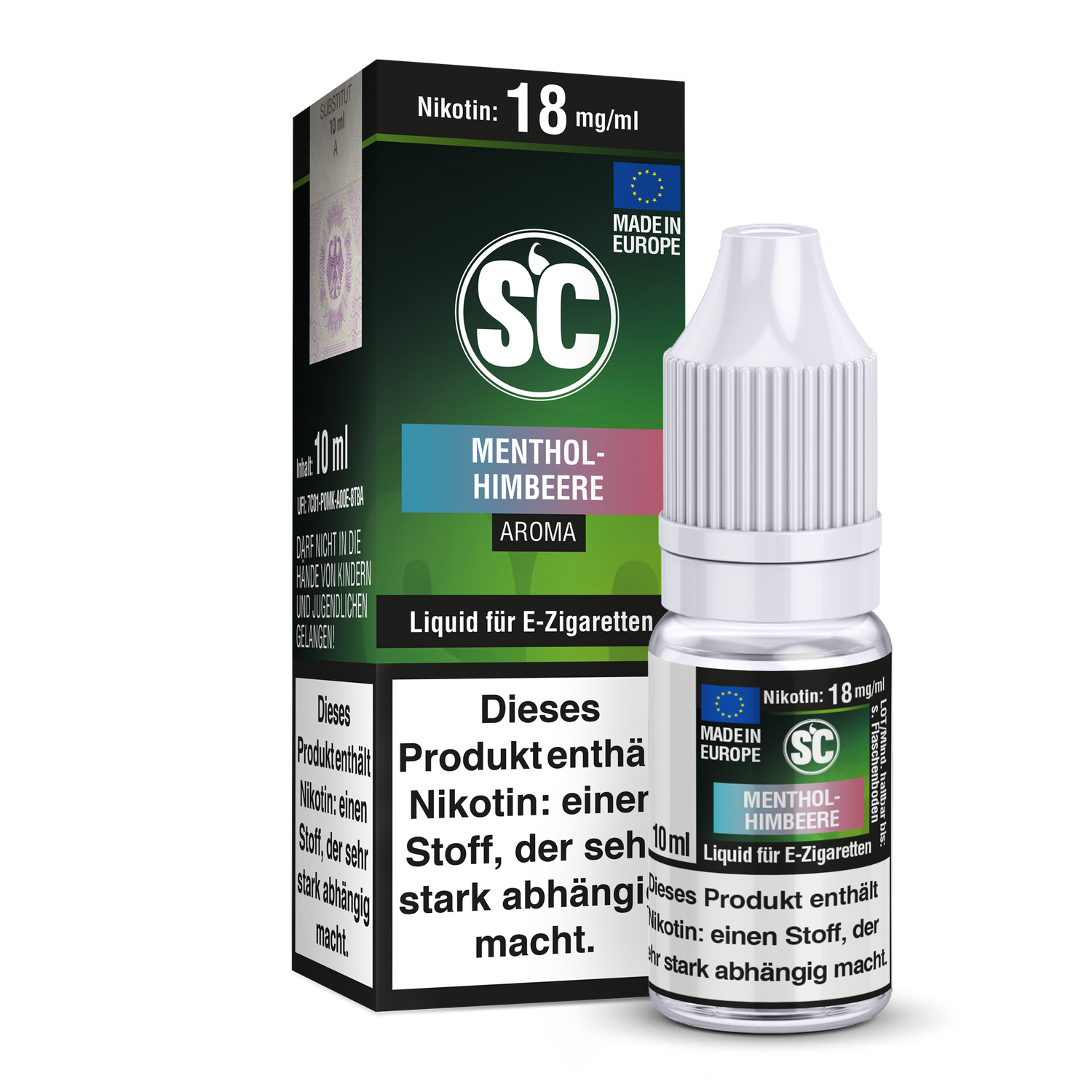 Menthol-Himbeere E-Zigaretten Liquid für Erfrischenden Genuss