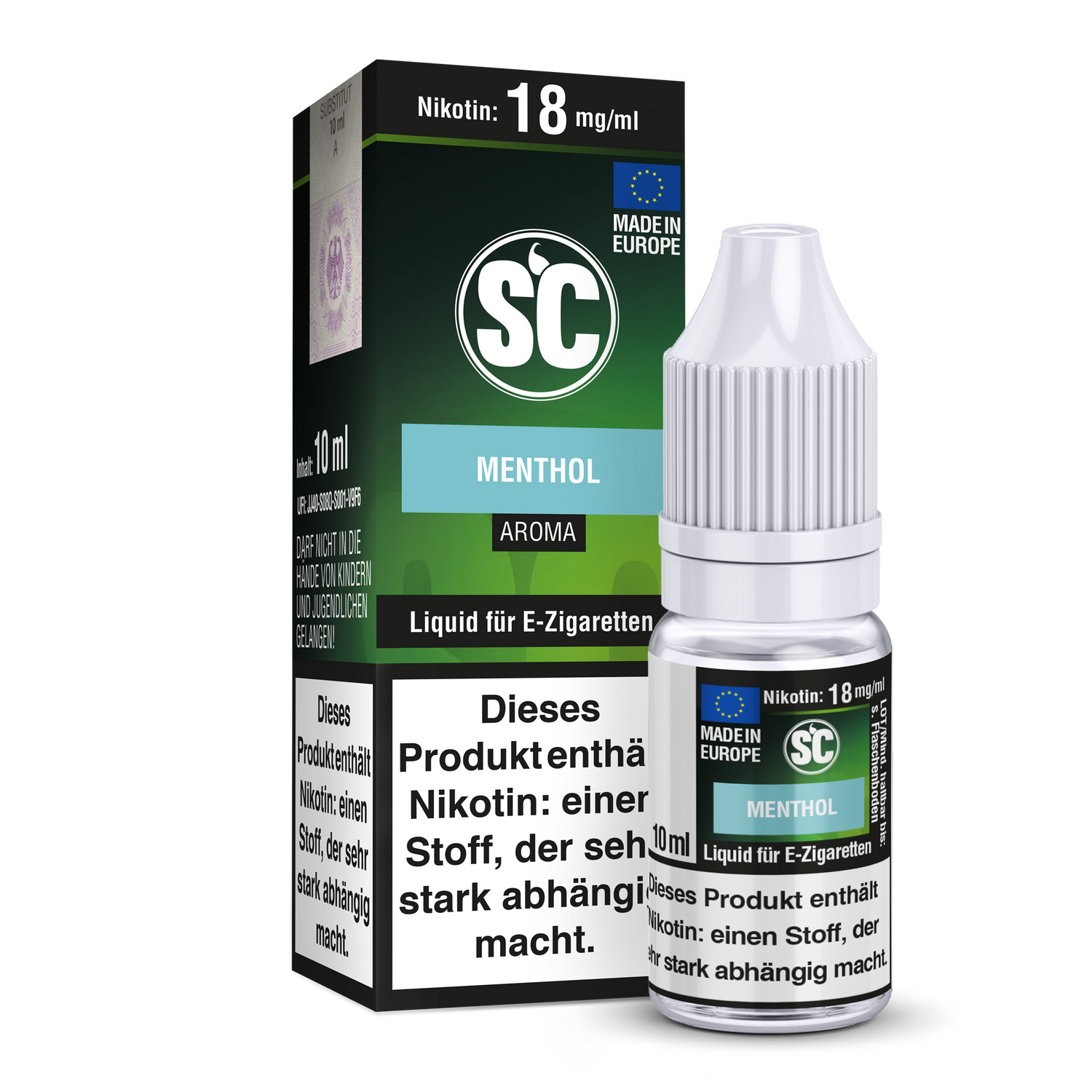 Menthol E-Zigaretten Liquid Für Frischen Genuss