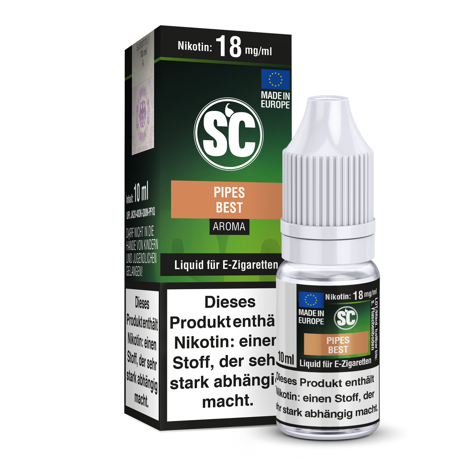 Pipes Best Tabak E-Zigaretten Liquid Mit Vollmundigem Geschmack