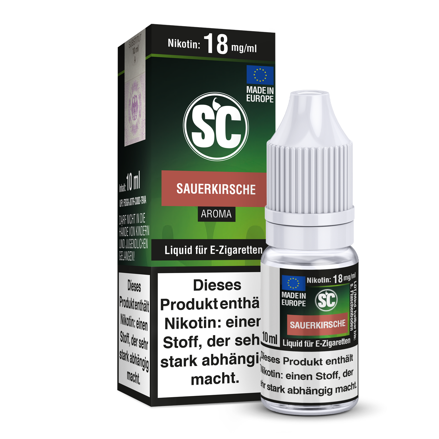 Sauerkirsche E-Zigaretten Liquid für intensiven Genuss