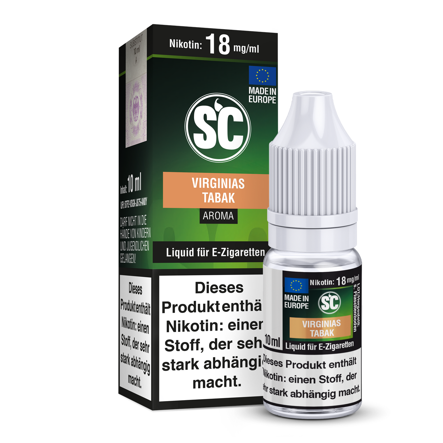 SC Liquid - Virginias Tabak für vollen Geschmack