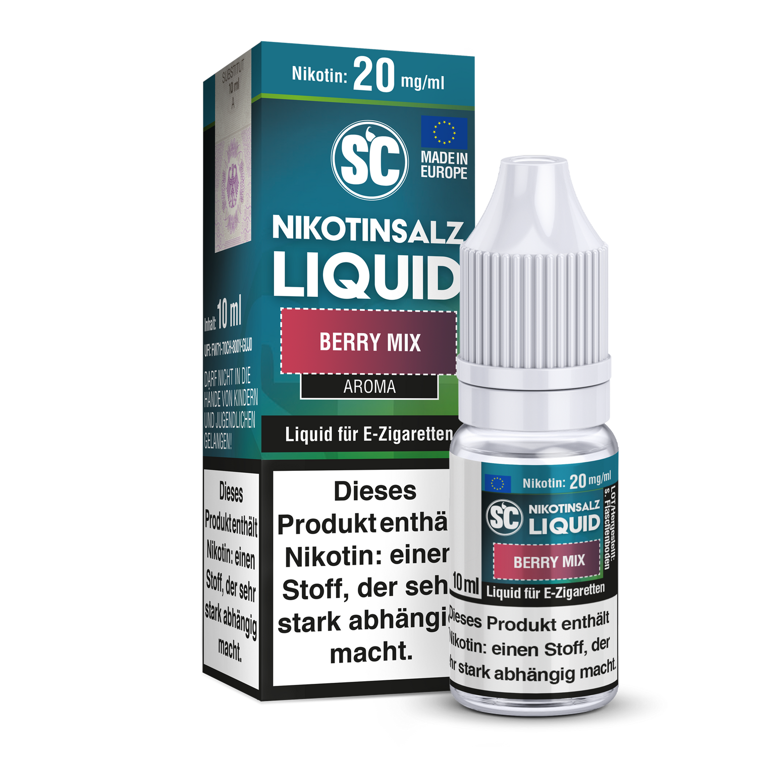 SC - Berry Mix - Nikotinsalz Liquid für Beerenliebhaber