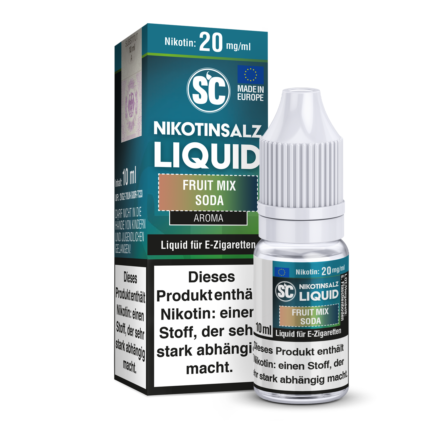 SC - Fruit Mix Soda - Nikotinsalz Liquid für Fruchtigen Genuss