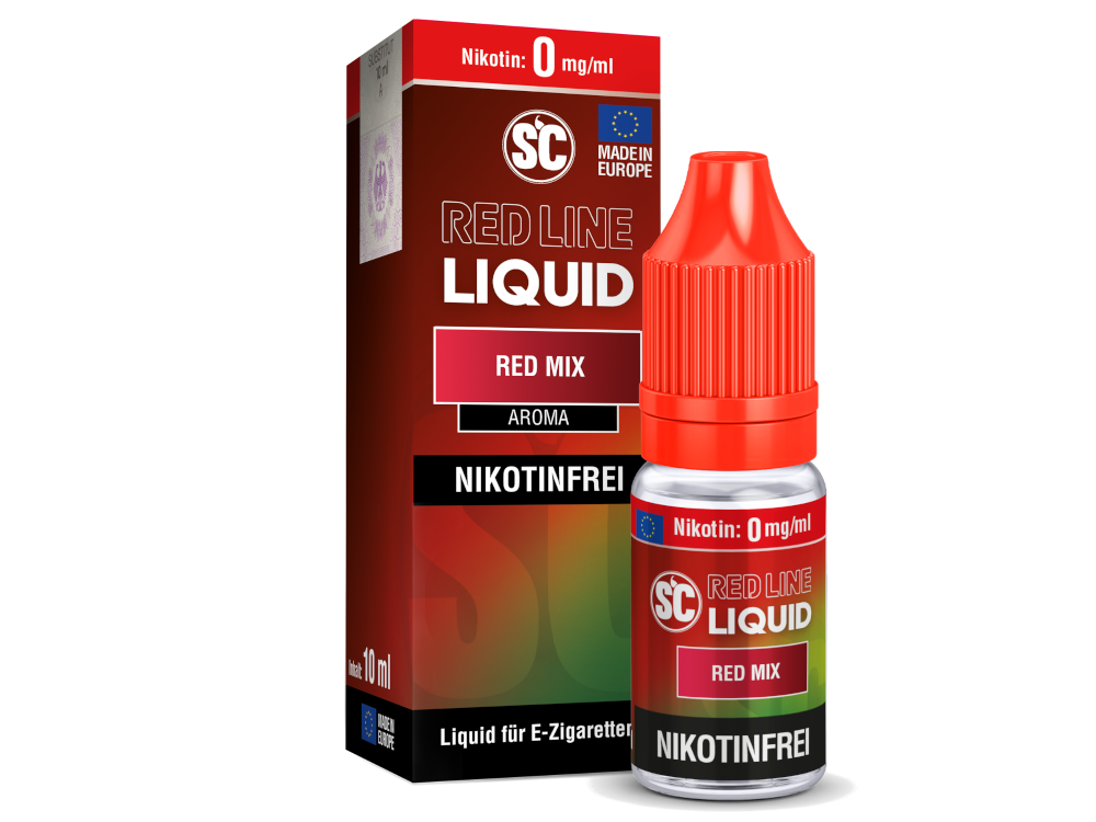 SC - Red Line - Red Mix - Nikotinsalz Liquid Intensiver Beerengeschmack