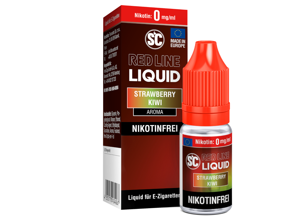 SC - Red Line - Strawberry Kiwi Nikotinsalz Liquid Aroma