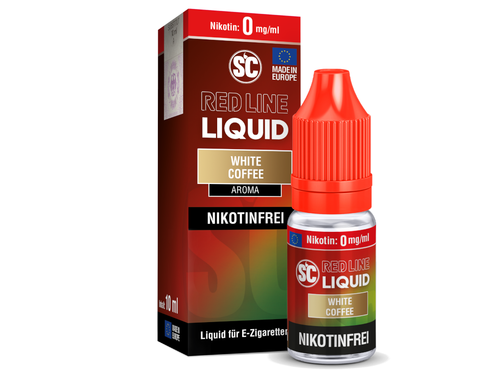 SC - Red Line - White Coffee - Intensiver Kaffeegeschmack
