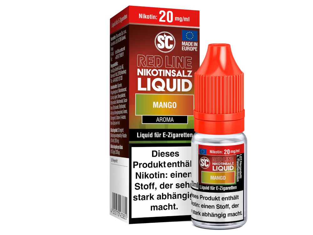 SC - Red Line - Mango - Nikotinsalz Liquid Intensiver Geschmack