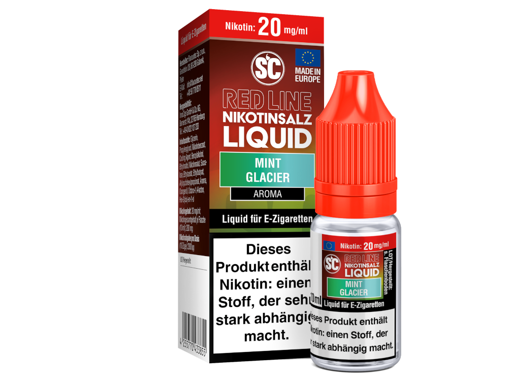 SC - Red Line - Mint Glacier Nikotinsalz Liquid Frisch