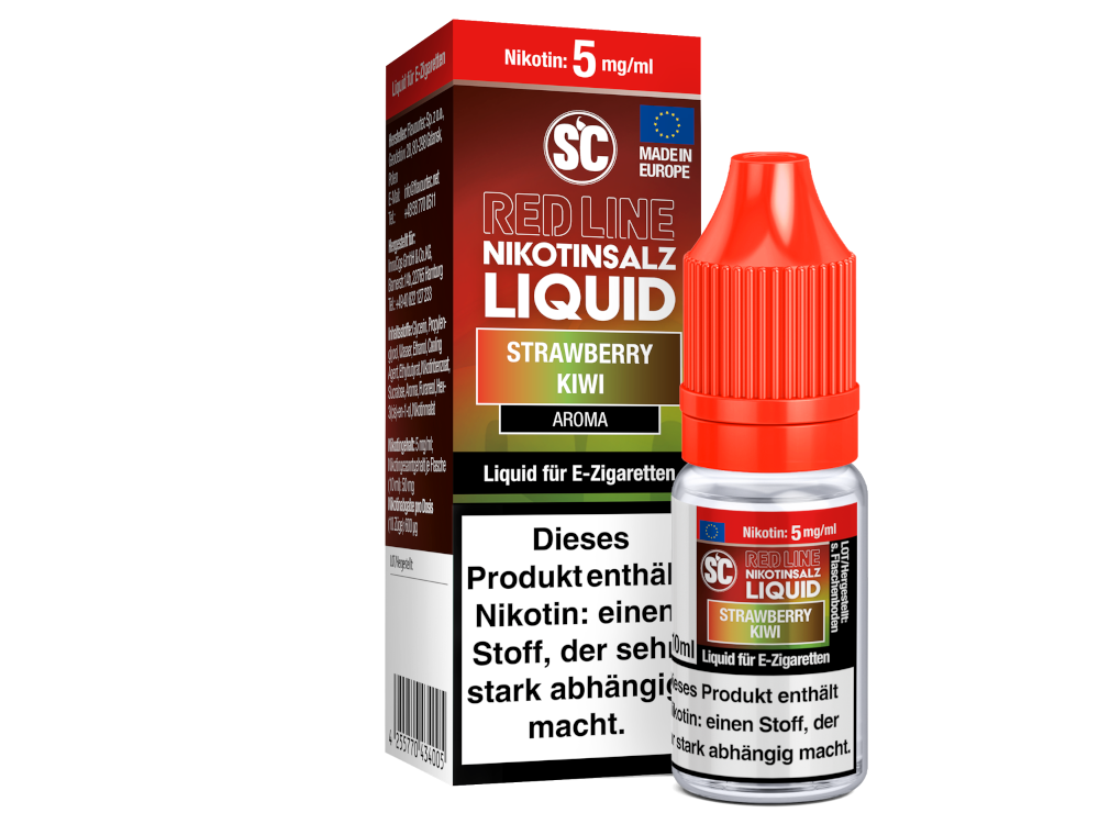 SC - Red Line - Strawberry Kiwi Nikotinsalz Liquid Aroma