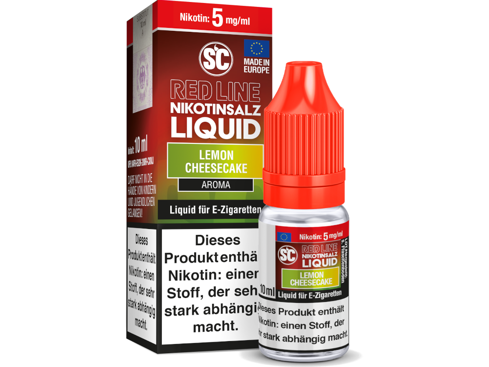 SC - Red Line - Lemon Cheesecake - Intensiver Geschmack