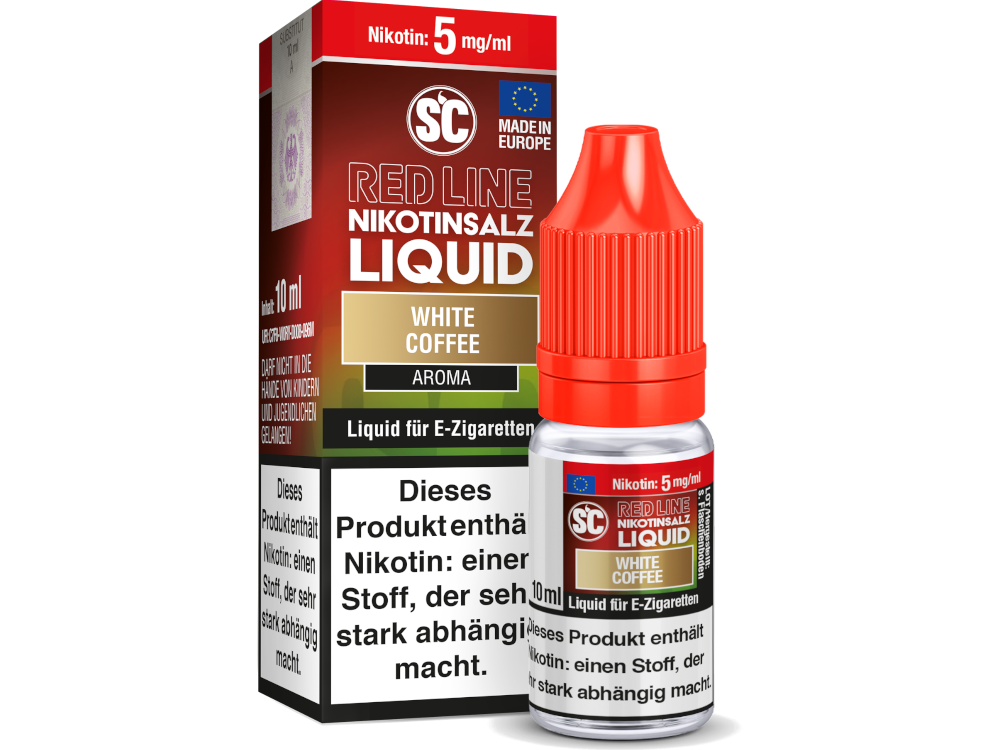 SC - Red Line - White Coffee - Intensiver Kaffeegeschmack
