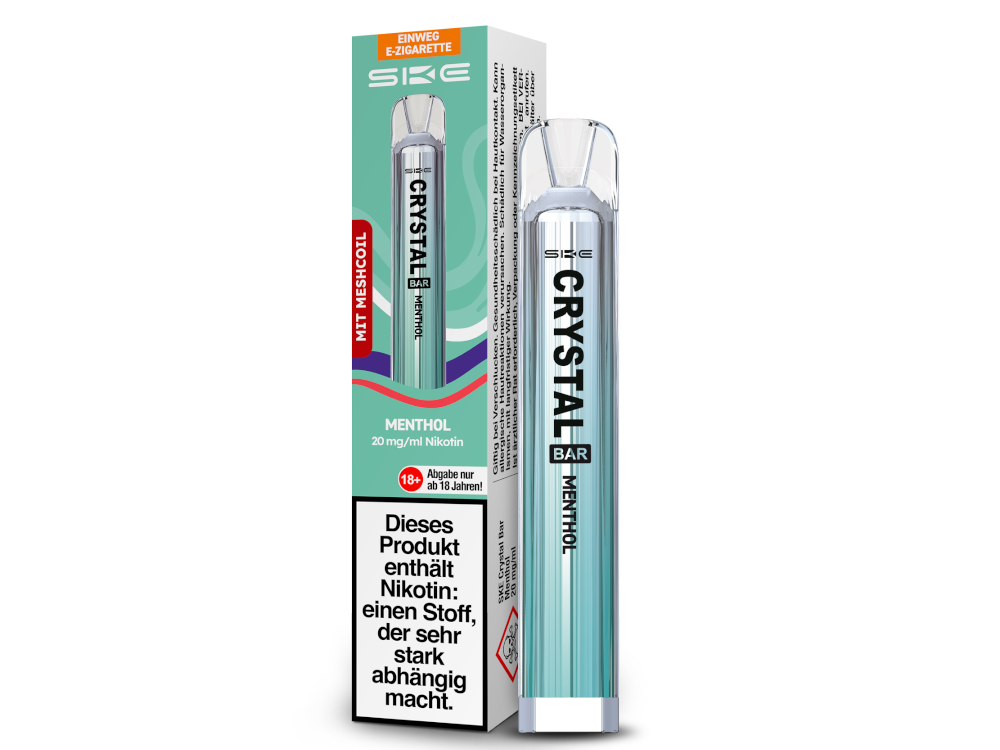 SKE Crystal Bar Einweg E-Zigarette - Fruchtiger Genuss