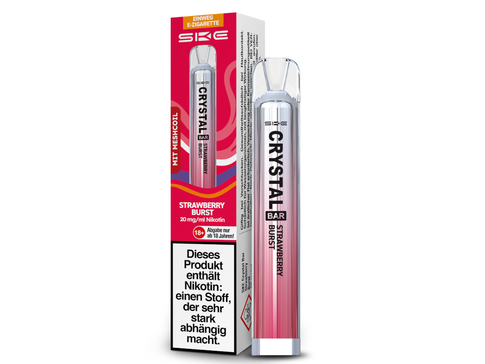 SKE Crystal Bar Einweg E-Zigarette - Fruchtiger Genuss