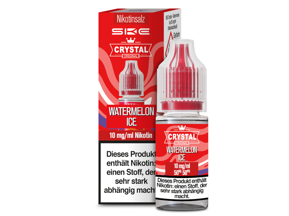 SKE Crystal Nikotinsalz Liquid Watermelon Ice Frische