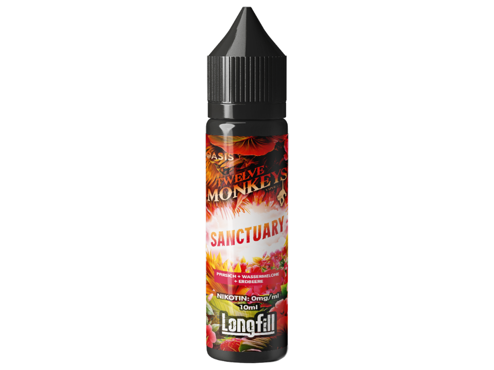 Twelve Monkeys - Longfills 10ml - Sanctuary Geschmacksexplosion