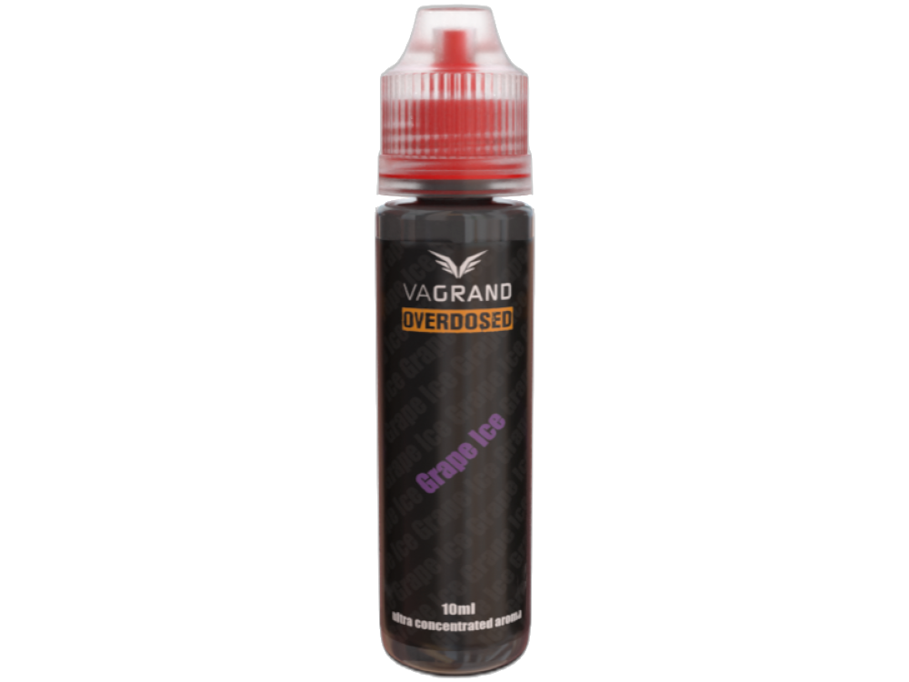 Vagrand Overdosed Aroma 10 ml Grape Ice Frische Geschmack