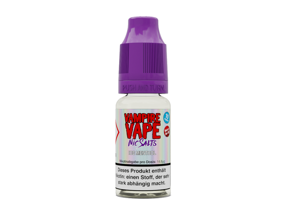 Vampire Vape - Ice Menthol - Nikotinsalz Liquid Frische