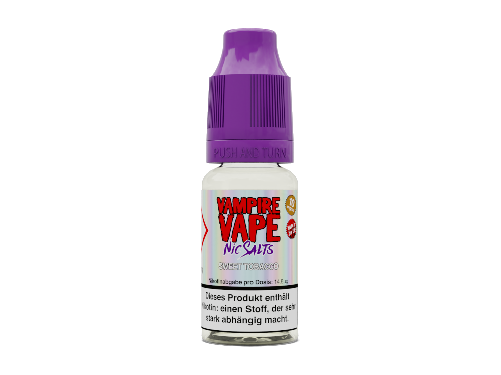 Vampire Vape - Sweet Tobacco Nikotinsalz Liquid Genuss