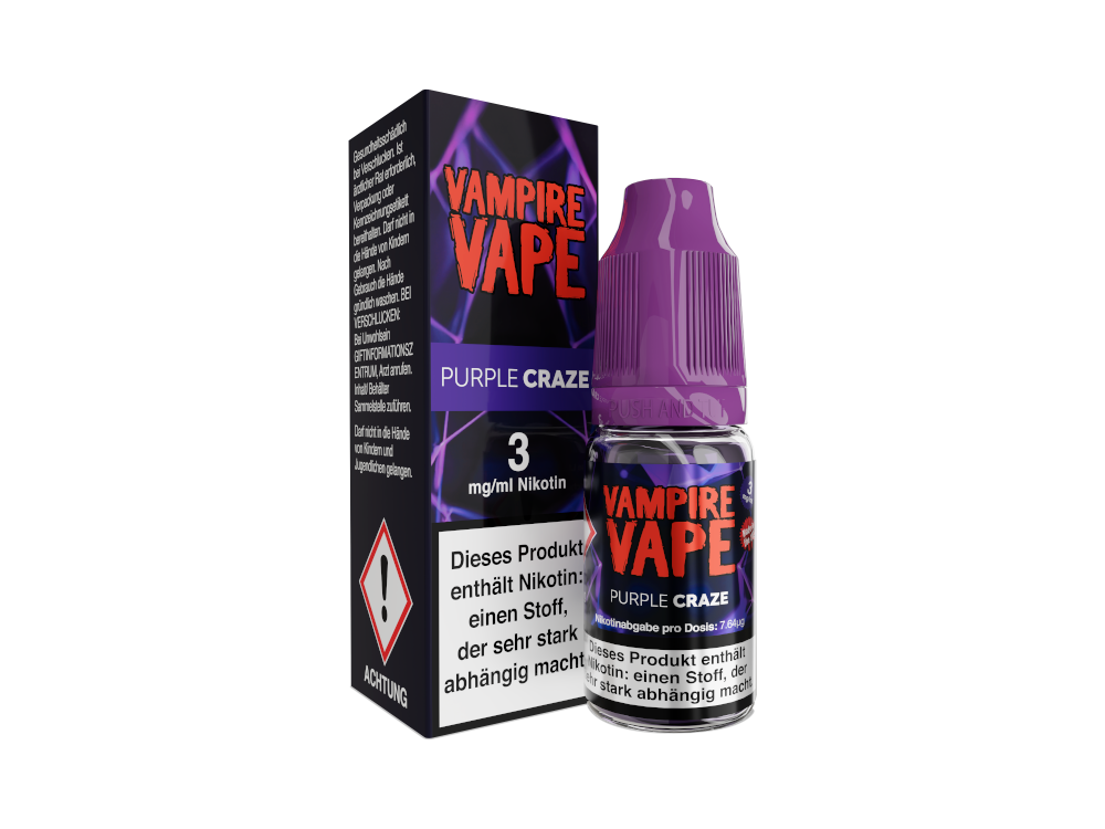Vampire Vape - Purple Craze E-Zigaretten Liquid Erleben