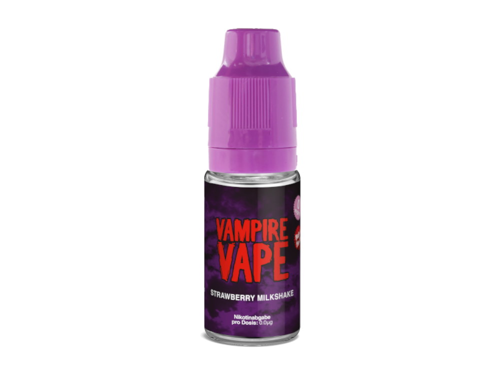 Vampire Vape - Strawberry Milkshake E-Zigaretten Liquid Genuss