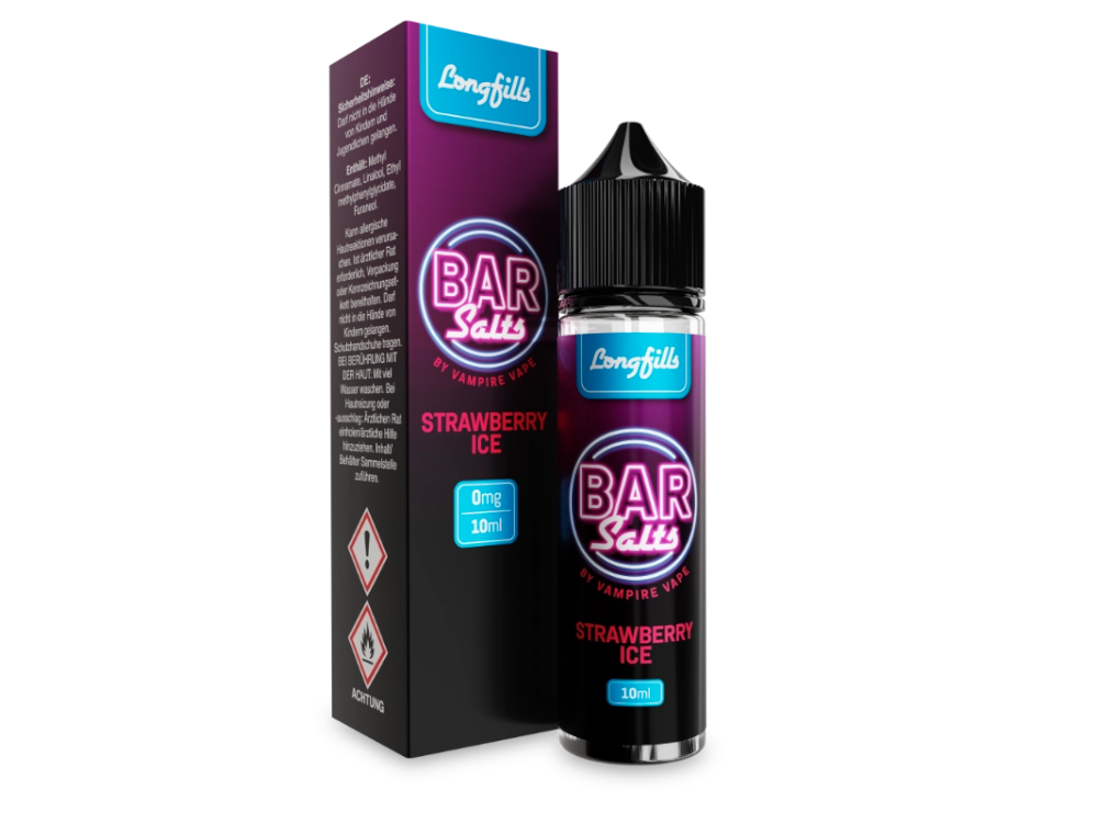 Vampire Vape Bar Salts Longfills 10 ml Erdbeer Eis