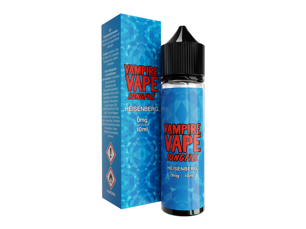 Vampire Vape - Longfills - 10 ml - Heisenberg Geschmackserlebnis