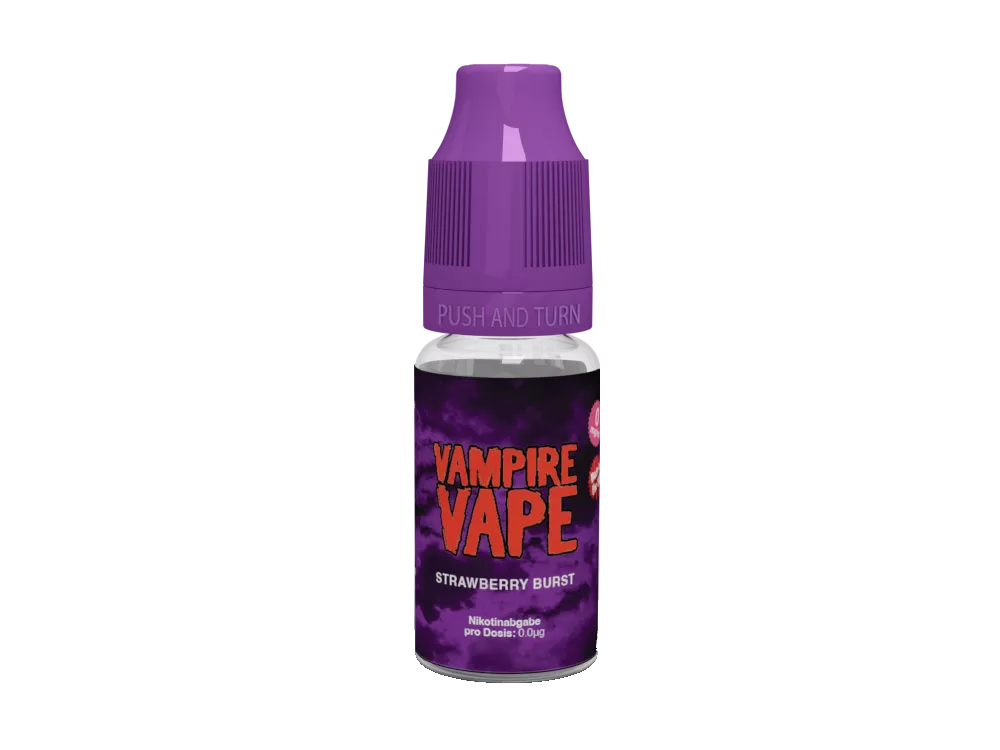 Vampire Vape - Strawberry Burst E-Zigaretten Liquid Genuss