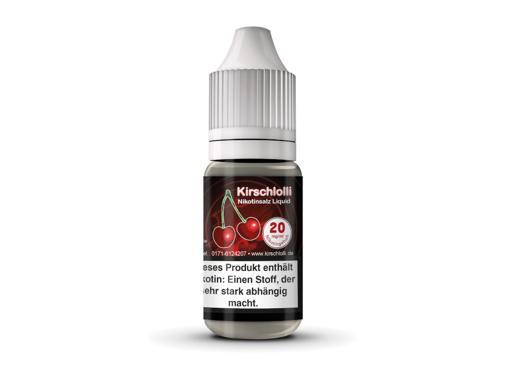 Kirschlolli Nikotinsalz Liquid für Fruity Dampferlebnis
