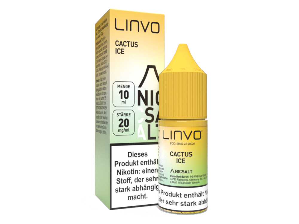 Linvo - Cactus Ice Nikotinsalz Liquid für Frischen Genuss