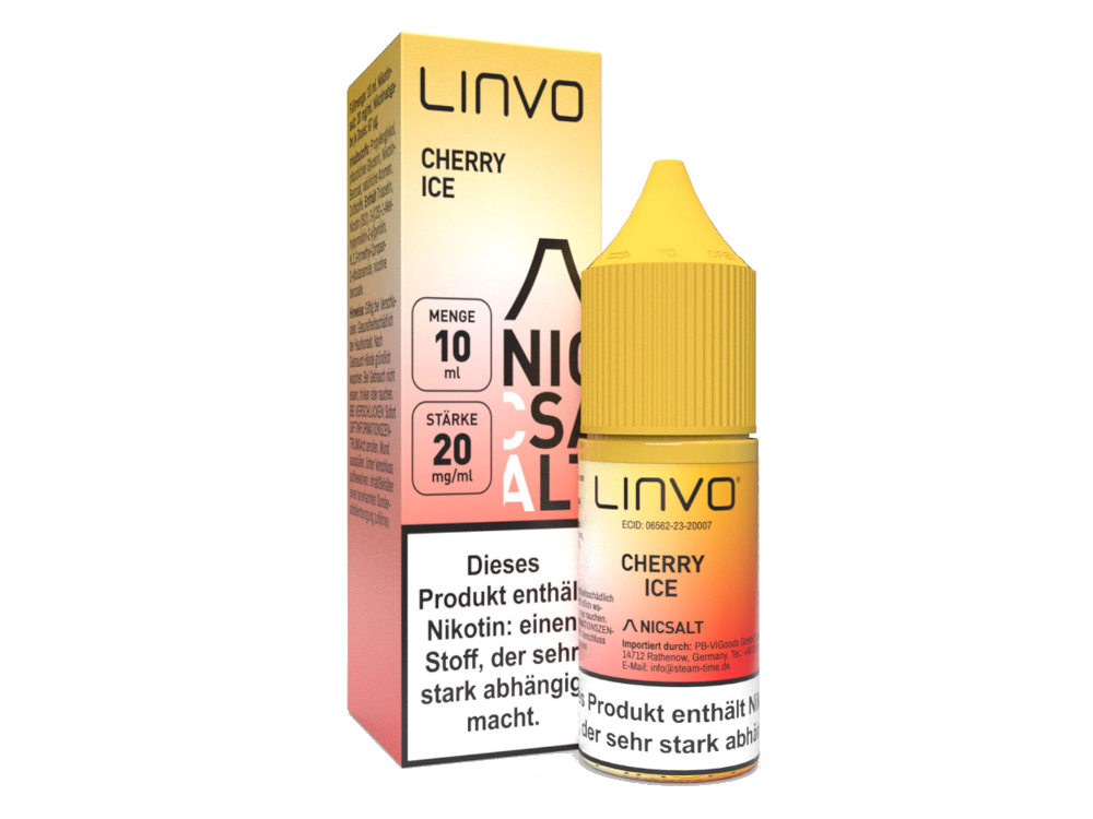 Linvo - Cherry Ice Nikotinsalz Liquid Fruchtiger Genuss