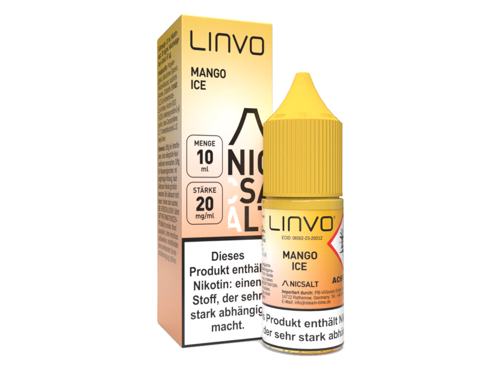 Linvo - Mango Ice Nikotinsalz Liquid für intensiven Genuss