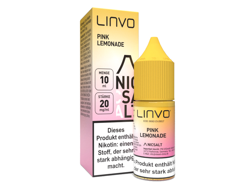 Linvo - Pink Lemonade Nikotinsalz Liquid 20 mg/ml Genuss