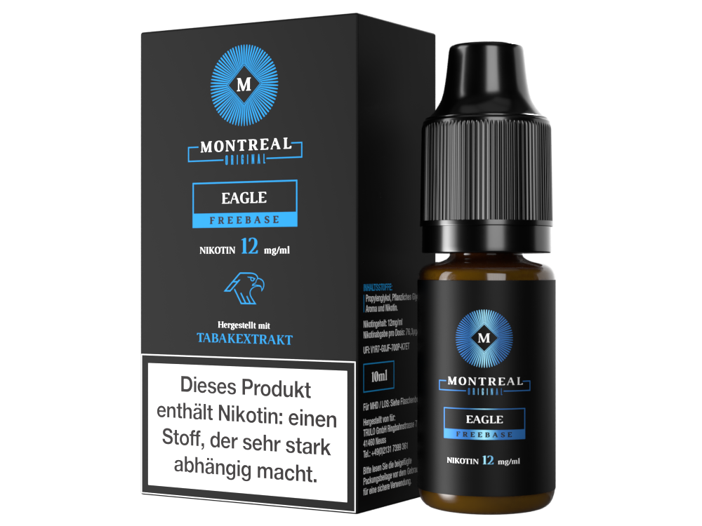 Eagle von Montreal Original Würziger Tabak E-Liquid
