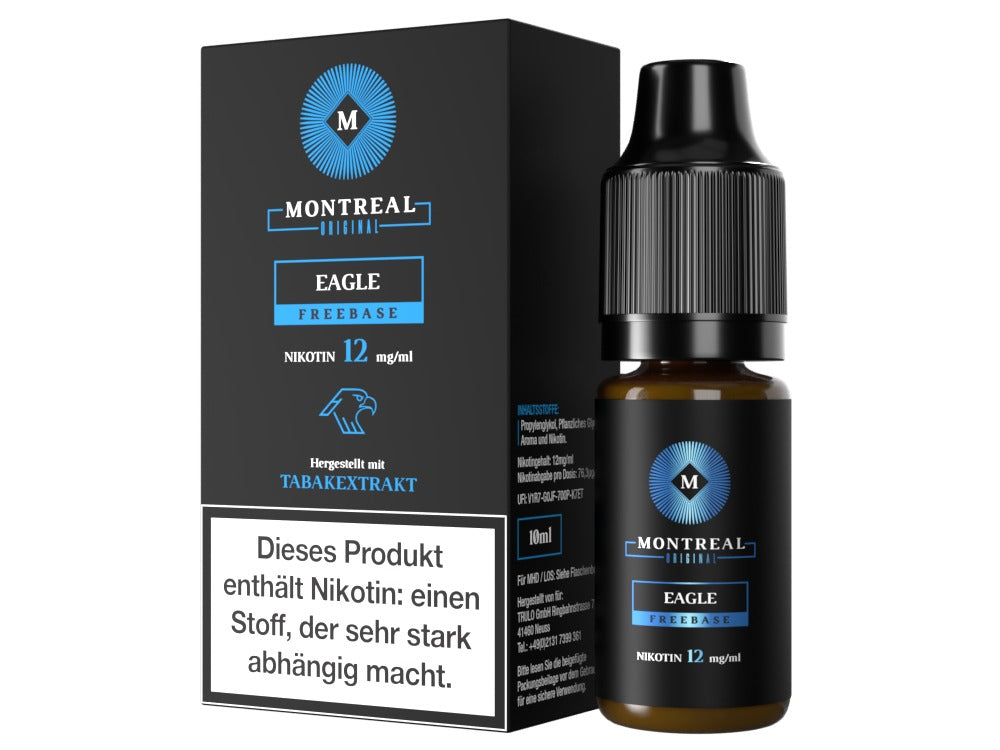 Eagle von Montreal Original Würziger Tabak E-Liquid