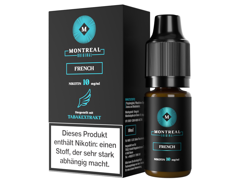 Montreal Original Nikotinsalz Liquid French Aroma