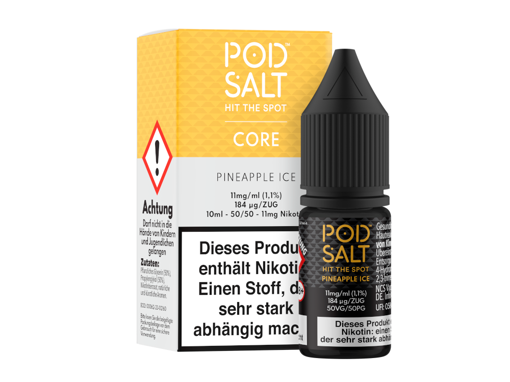 Pod Salt Core - Nikotinsalz Liquid mit Ananas-Eis