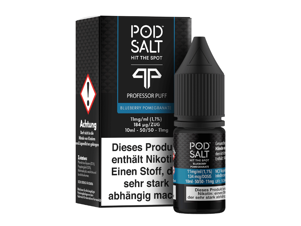 Pod Salt Fusion - Blaubeere Granatapfel Nikotinsalz Liquid