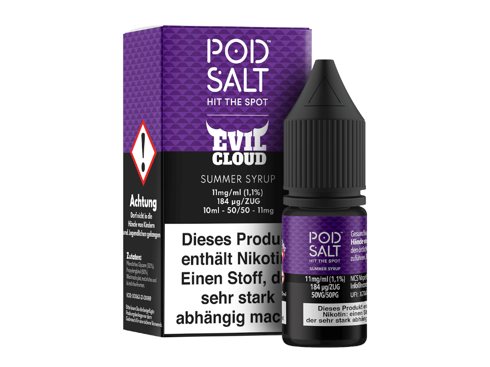 Pod Salt Fusion - Summer Syrup Nikotinsalz Liquid Genießen
