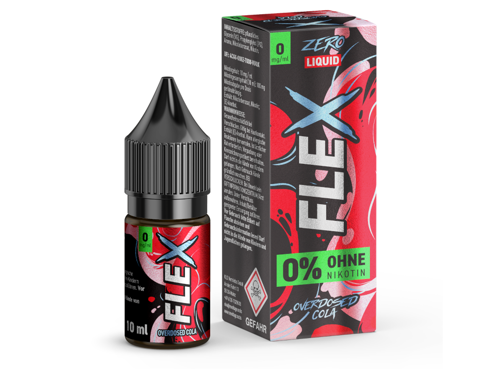 Revoltage - FLEX Nikotinsalz Liquid - Cola Genuss Pur