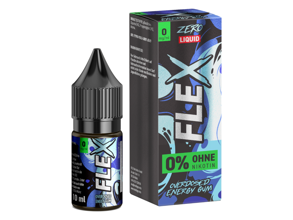 Revoltage Nikotinsalz Liquid Energy Gum Geschmack 10ml