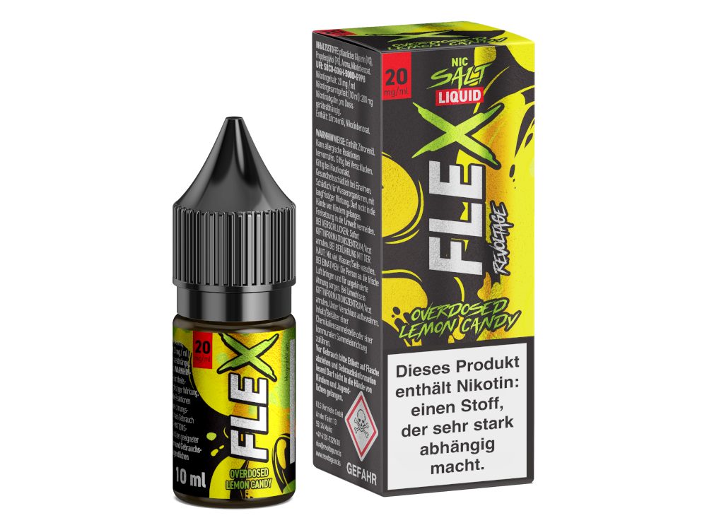 Revoltage Nikotinsalz Liquid Zitronenbonbon 10 ml Pod System