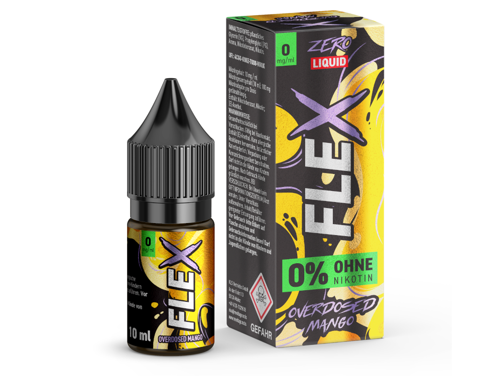 Revoltage FLEX Nikotinsalz Liquid Mango Genuss Pur